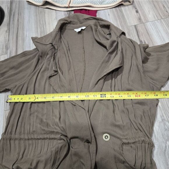 Cato utility jacket in taupe/brown - Picture 10 of 10